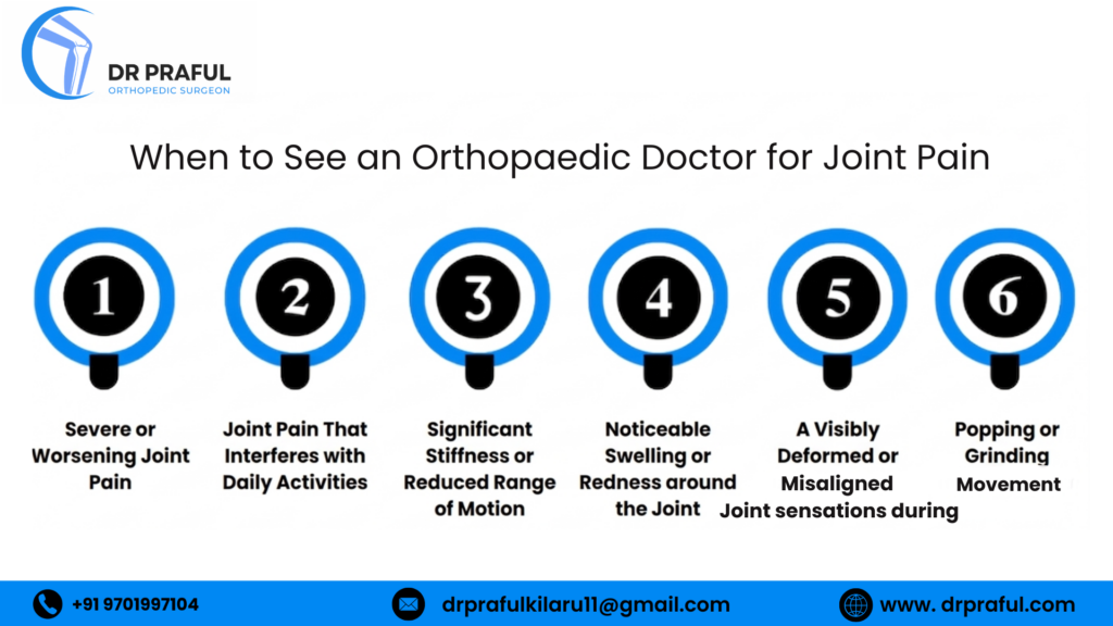 When to See an Orthopaedic Doctor for Joint Pain