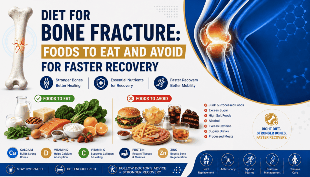 Diet for bone fracturefoods to eat and avoid for faster recovery- praful (1)